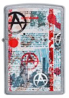  Zippo Anarchy Design   Street Chrome, /, 