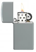  Zippo Slim   Flat Grey, /, , ,