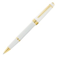- Cross Bailey Light Polished White Resin And Gold Tone