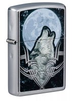  Zippo Howling Wolf   Street Chrome, /, 