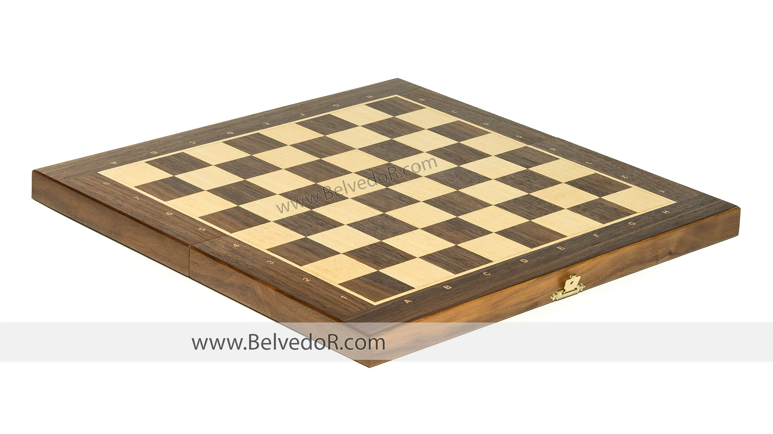 

Складной кейс для шахматных фигур Woodgame Орех 40мм, 40х40см