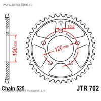 ,  Jtr702,  525, 46 