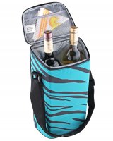  - Igloo Wine Tote Turquoise-zebra