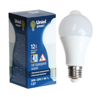   Uniel, Led-a60-12w, 12 , 4000 K, E27,pls10wh,  , 