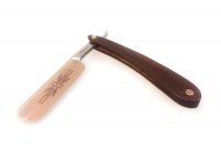 Опасная бритва Enzo England Classic деревянная ручка, стальное лезвие