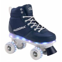   Hudora Roller Skates Advanced, Navy Led, 
Gr. 33/34 (1312
