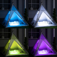      , 13 X 6 X 13 , 6 Led,  ,  Rgbw