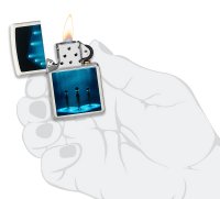  Zippo Aliens Design   Glow In The Dark Green, /