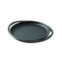 Frying / Grill Pan, Round, Integral Metal Handles. Color:black. Diameter()
