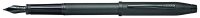   Cross Century Ii Black Micro Knurl,  F