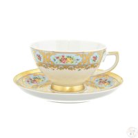    Falkenporzellan Vienna Blue Gold (6 )