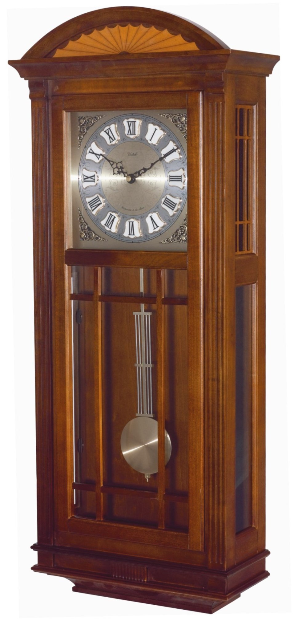Настенные механические часы с маятником Восток м-1241a