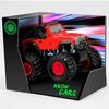 Пластиковая инерционная машинка 4wd на резиновых полых шинах
