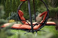 Двойное подвесное кресло-качели Lite Luna Consept, садовая мебель