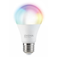   Digma Dilight, E27, N1, Rgb, Wi-fi, 8 , 800 