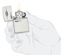  Zippo Retro Fridge Design   White Matte, /,