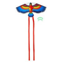 Воздушный змей птица с леской, цвета микс