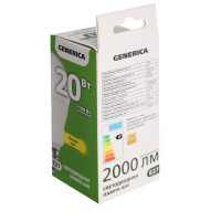   Generica A60, 20 , , 3000 , E27, 230 , Ll-a60-20-230-30-e27-g