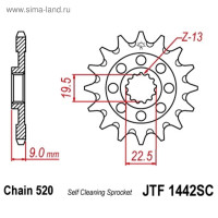   Jtf1442-14sc, F1442-14sc, Jt Sprockets,  520, 14 