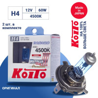    Koito Whitebeam Premium H4 12v 60/55w (135/125w) 4500k ( 2 .) . P0744w