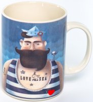 Love Sea,  510, New Bone China,   