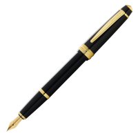   Cross Bailey Ligh Polished Black Resin And Gold Tone,  