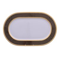   Falkenporzellan Belvedere Combi Black Gold 36 