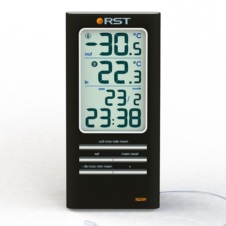 Электронный термометр с выносным сенсором Iq309