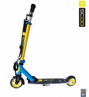 Y-scoo Rt Mini City 125 Montreal Yellow+light Blue