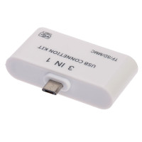 -otg Luazon Lncr-100,  Microusb,  Usb, Microsd, Sd, 