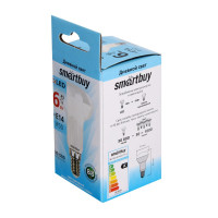  C Smartbuy, R50, 6 , E14, 4000 ,   