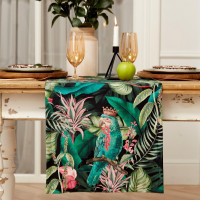  "" Tropical Parrots 40*146 , 100% ,  190 /2