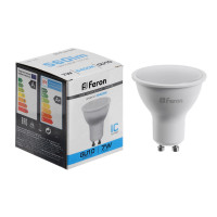   Feron, 80led (7w) 230v Gu10 6400k Mr16, Lb-26