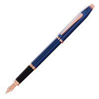   Cross Century Ii Translucent Cobalt Blue Lacquer,  