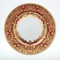   Falkenporzellan Natalia Bordeaux Gold 28,5 (6 )