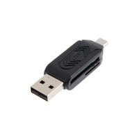���������-otg Luazon Lncr-001, ����������� Microusb � Usb, ����� Sd, Microsd, ������