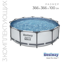   Steel Pro Max, 366  100 , -, , 56418 Bestway