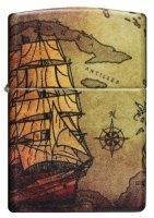 Zippo Pirate Ship   White Matte, /, , 