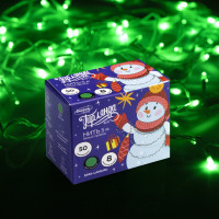 �������� ������ 5 �, Ip20, ����� ����, 50 Led, 8 �������, 220 �, �������� ������