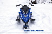 Ym13001  Yamaha Apex Snow Bike Titanium Black/blue