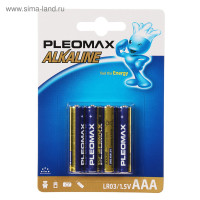   Pleomax, Aaa, Lr03-4bl, 1.5, , 4 .