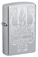  Zippo Harley-davidson C  Satin Chrome, /, 