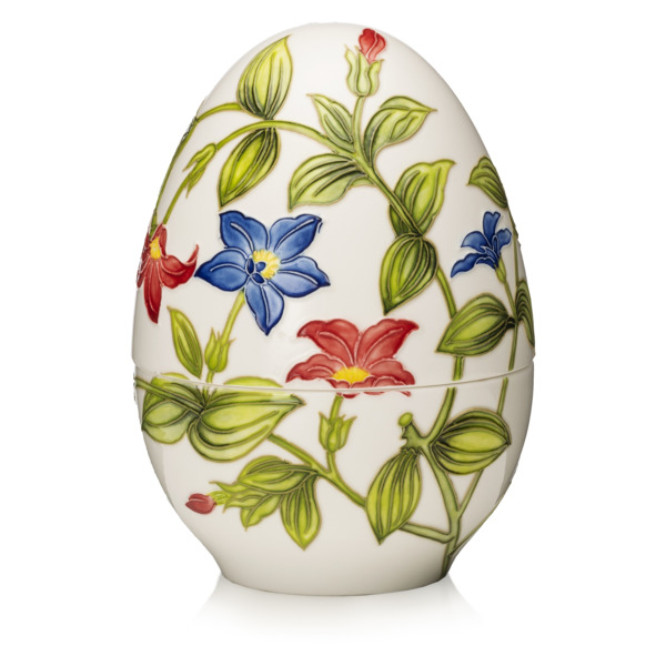 Шкатулка Lamart Palais Royal яйцо 18см, керамика