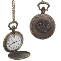 Декоративное изделие карманные часы на цепочке, L4,5 W1 H6см