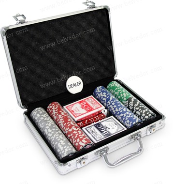 

(200) Набор фишек для покера 200 шт. Casino