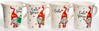 Cute Gnome,  310,  4 , New Bone China