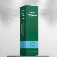   "Fleurs", 30 , Cotton & Indian Lotus