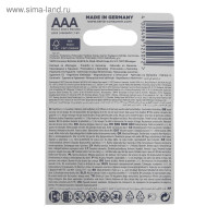   Varta Longlife, Aaa, Lr03-4bl, 1.5, , 4 .