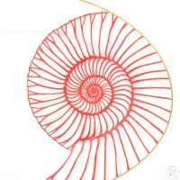   Falkenporzellan Corallo Red Gold 24 
