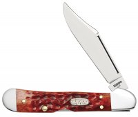   Zippo Chestnut Bone Standard Jigged Mini Copperlock, 92 ,